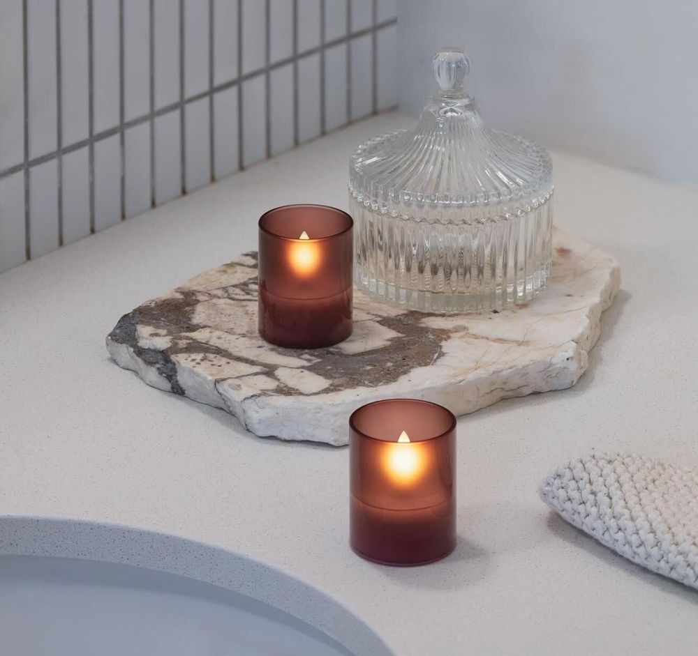 Éclairage LED - LED Hurricane Candles - MOODS & MORE
