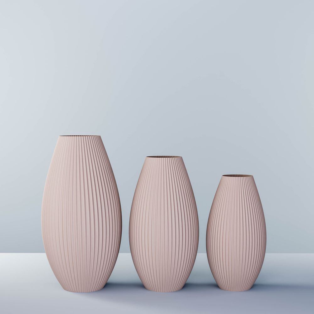 Office design and planning - Vase set "Sea" - AUURA