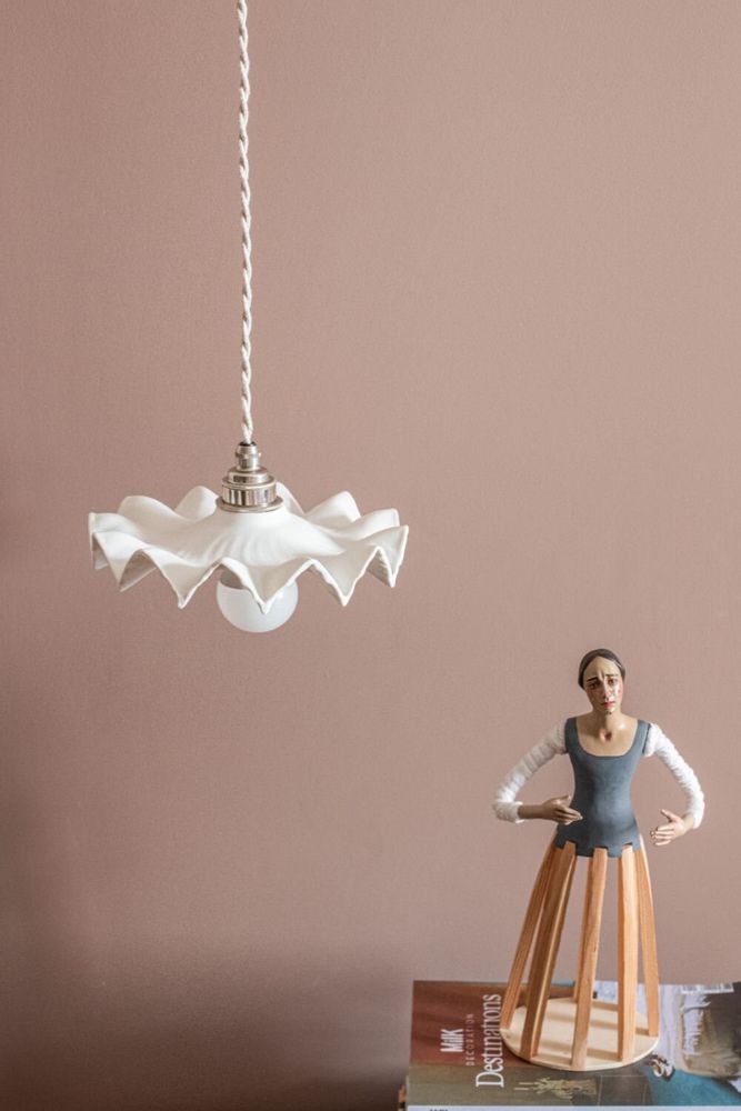 Suspensions - Alvor suspension en porcelaine - LUZ EDITIONS