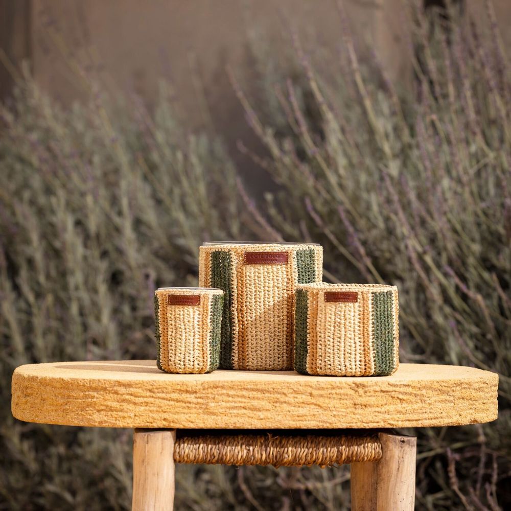 Decorative objects - Maya Raffia - CÔTÉ BOUGIE MARRAKECH