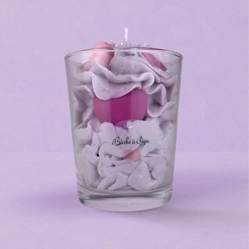 Cadeaux - Bougie parfumée Barbe à Papa - 200ml - MURI CREATIONS