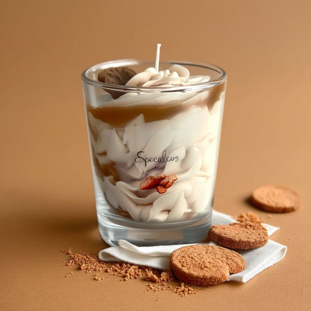 Gifts - Speculoos scented candle - 200ml - MURI CREATIONS