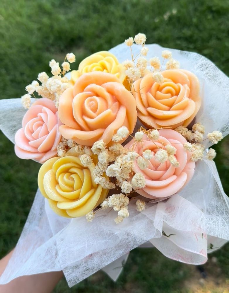 Cadeaux - Bouquets de Fleurs en Fondants - Personnalisable - MURI CREATIONS