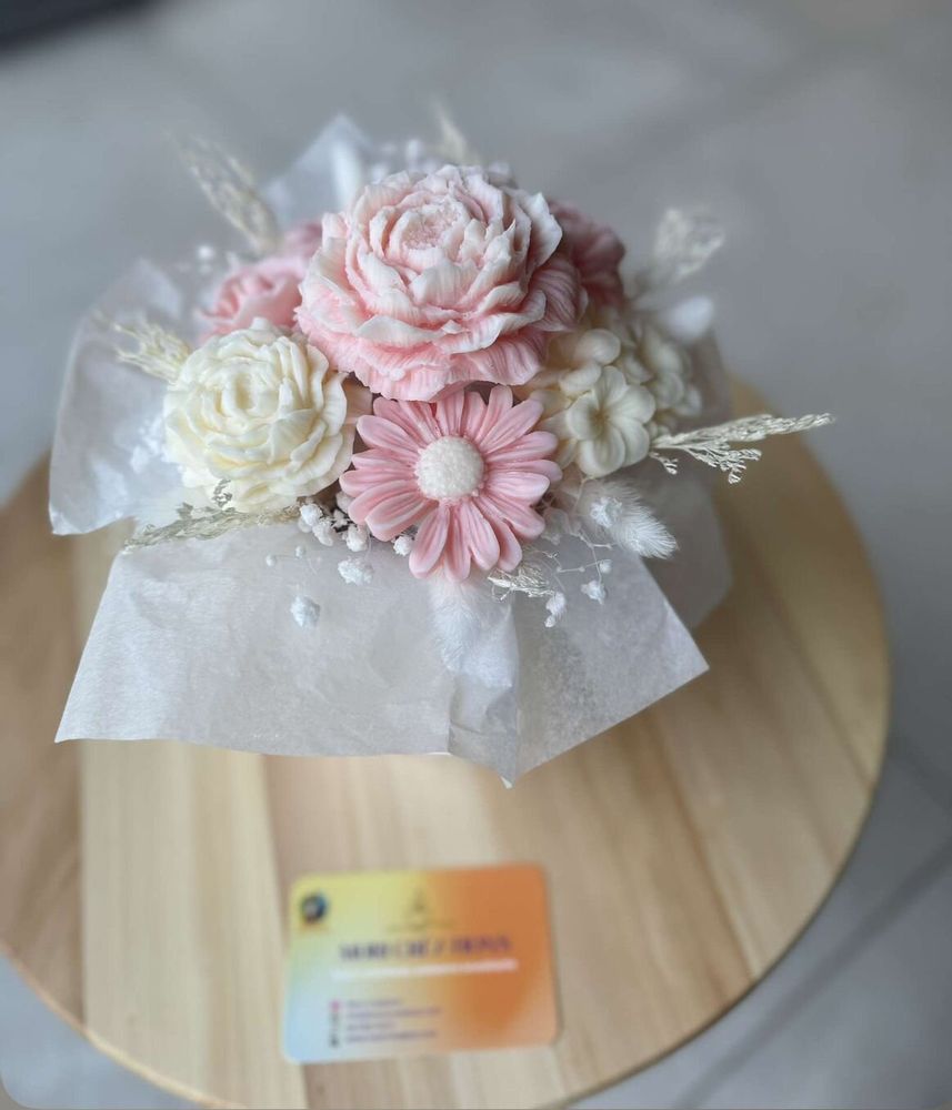 Cadeaux - Bouquets de Fleurs en Fondants - Personnalisable - MURI CREATIONS