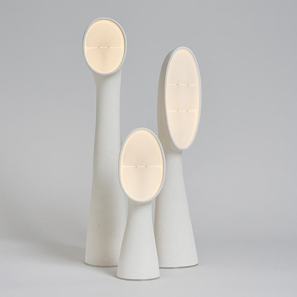 Lampadaires - Amba – Lampe sculpturale - HENRI DEJEANT