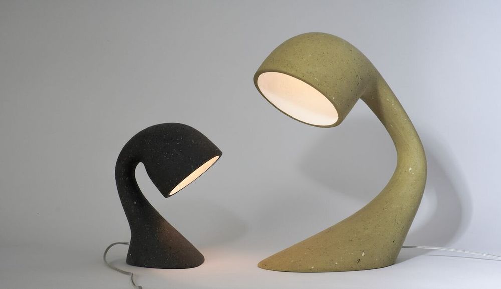 Lampes à poser - Invider – Lampes en papier recyclé - HENRI DEJEANT
