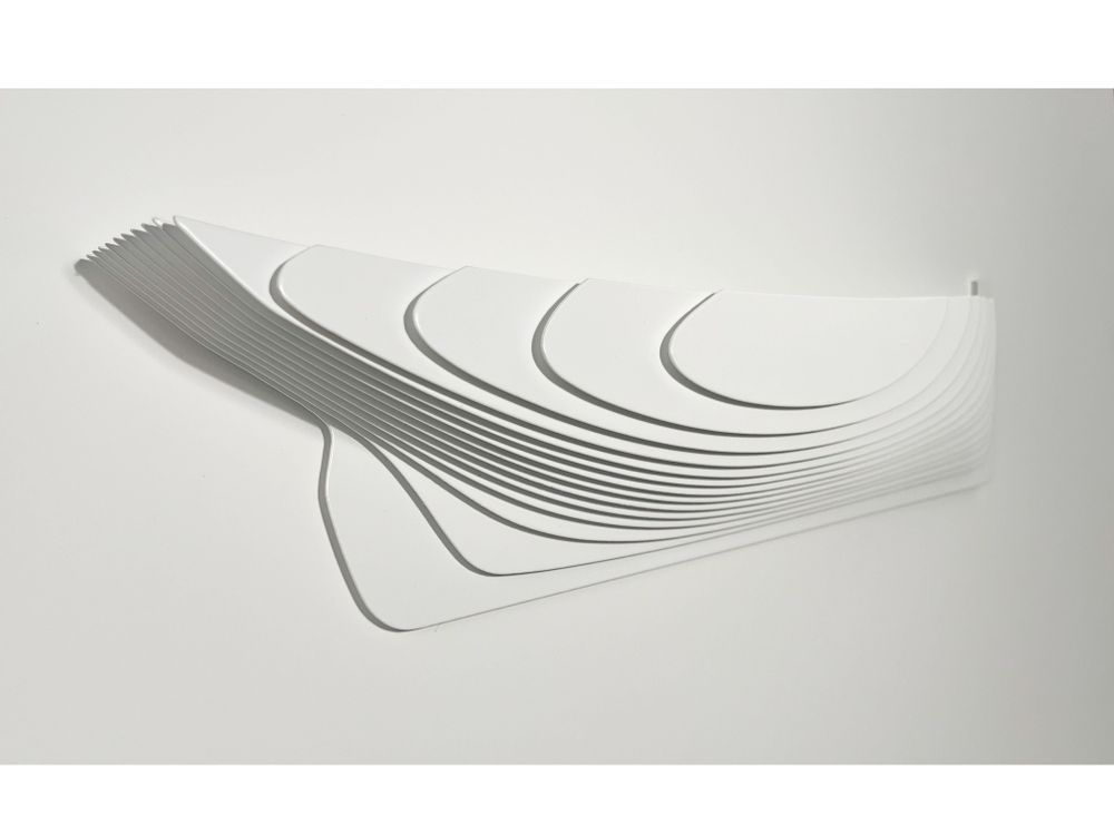 Sculptures, statuettes et miniatures - Sculpture murale SU 01 White-White - ANTOINE F.