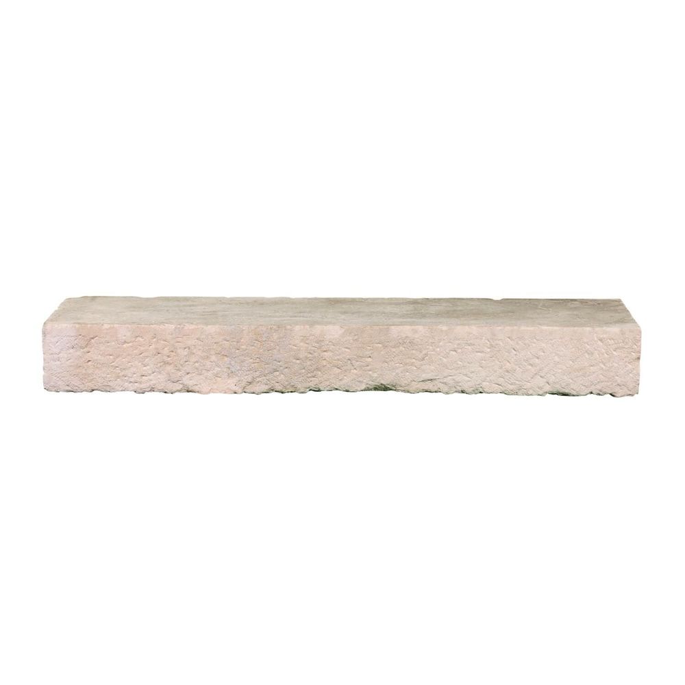Fireplaces - Axel Wabi-Sabi Off-White Limestone Element – Natural Stone Simplicity - MAISON LEON VAN DEN BOGAERT ANTIQUE FIREPLACES AND RECLAIMED DECORATIVE ELEMENTS