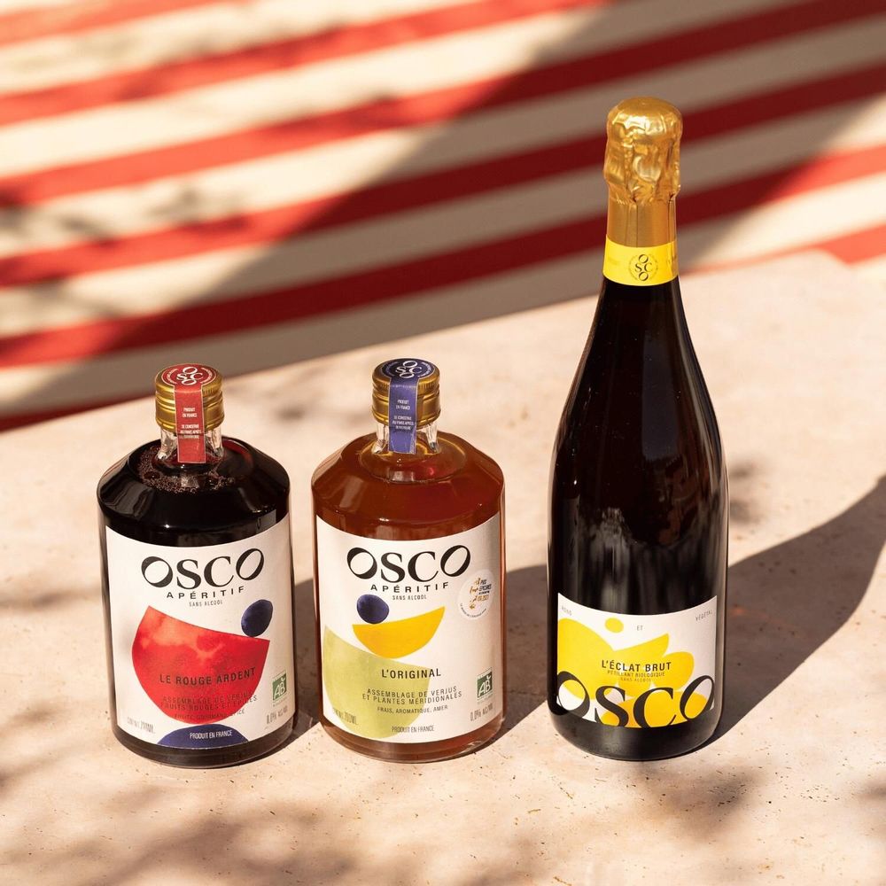 Delicatessen - OSCO L'Eclat Brut - French non alcoholic sparkling - 75cl - 0% - OSCO - APERITIFS SANS ALCOOL