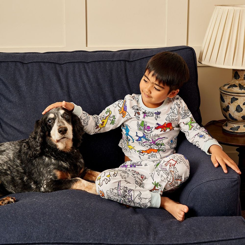 Loisirs créatifs pour enfant - Pyjama à colorier - EATSLEEPDOODLE