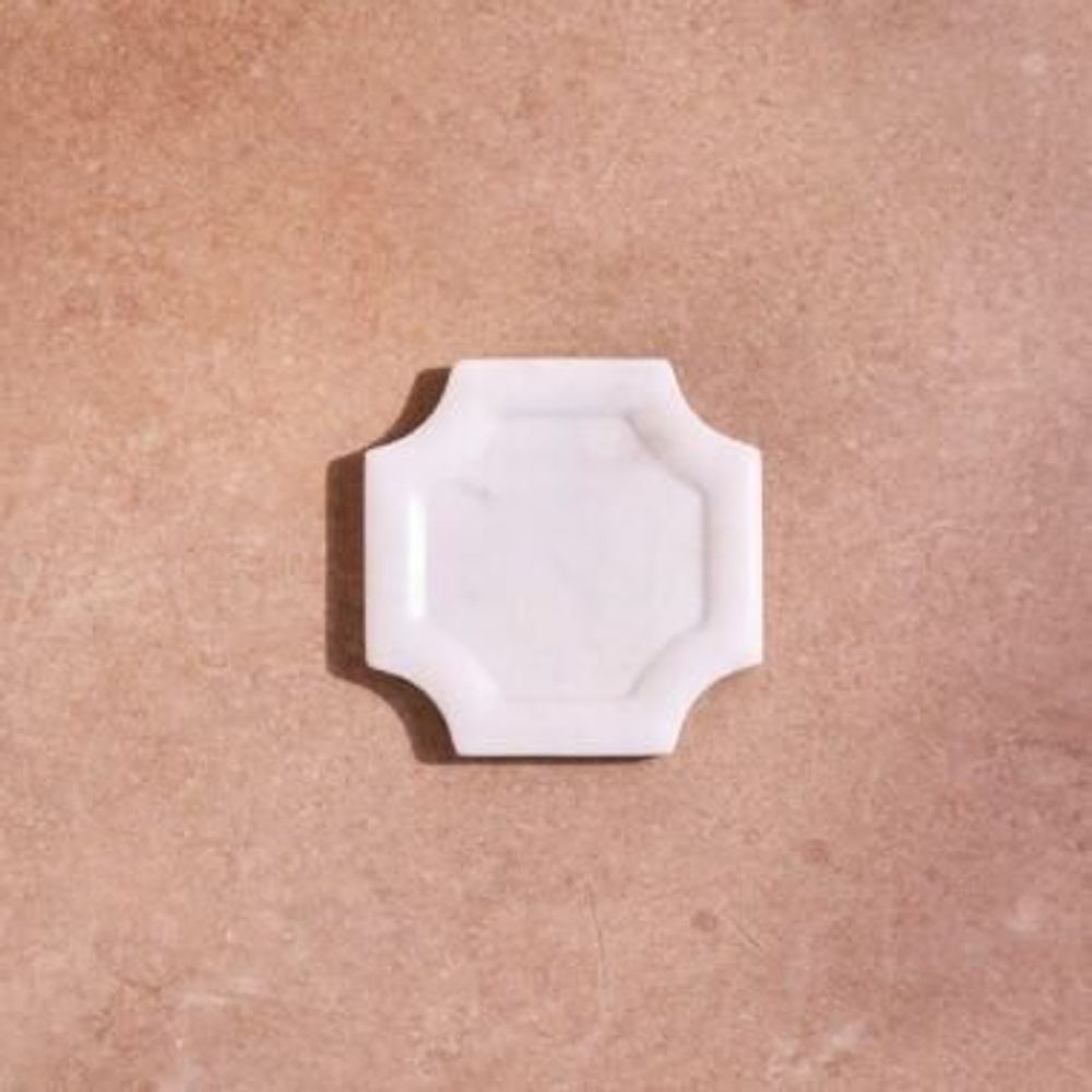 Trays - White Marble Framed Boards - BE HOME
