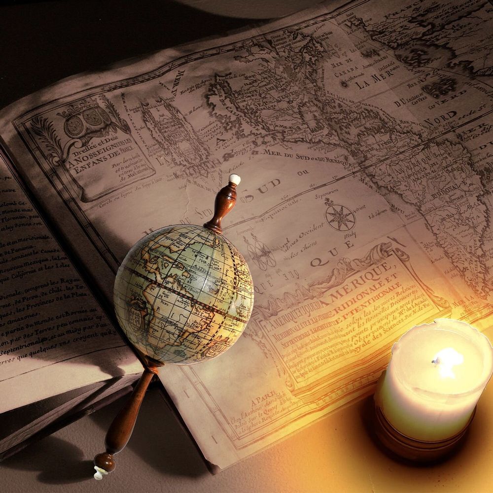 Cadeaux - Globe à main du roi Louis XIV - STARBAY JLA PT TOURDHORIZON