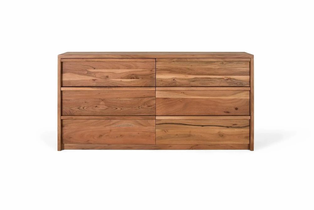 Buffets - Buffet en bois d'acacia teinte naturelle - GINER Y COLOMER