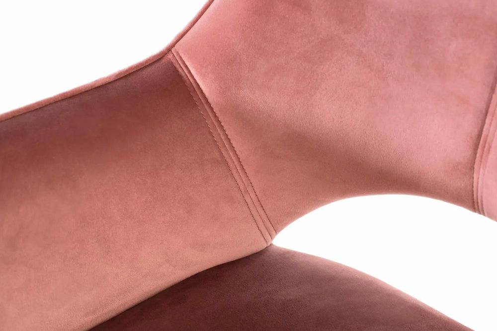 Chaises - Lot de 4 chaises en velours marron et métal - GINER Y COLOMER