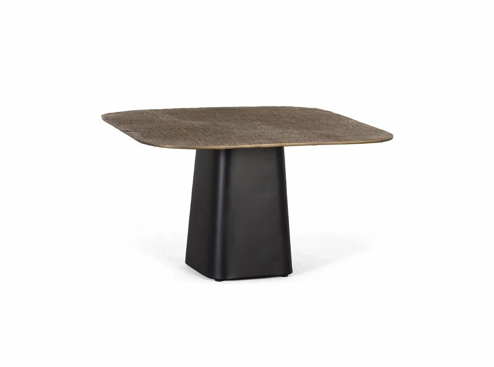 Tables basses - Table basse avec base en fer et plateau en aluminium - GINER Y COLOMER