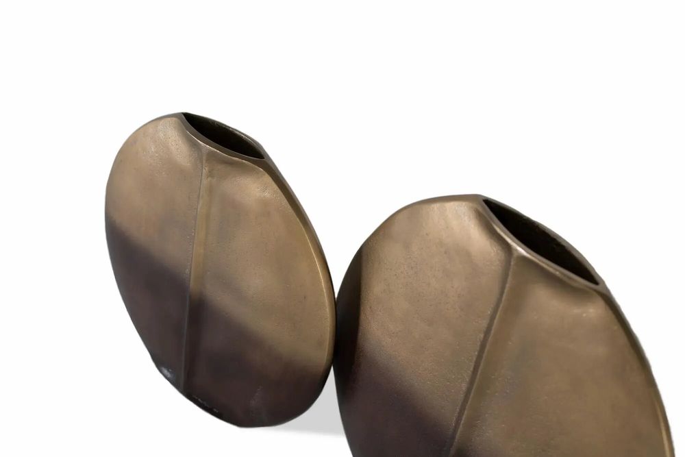 Vases - Set of 2 aluminum vases - GINER Y COLOMER
