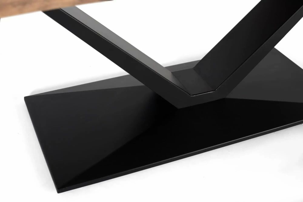 Tables Salle à Manger - Table à manger en bois d'acacia et métal - GINER Y COLOMER