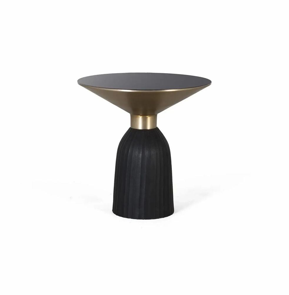 Tables basses - Table basse plateau verre trempé structure métal style moderne - GINER Y COLOMER