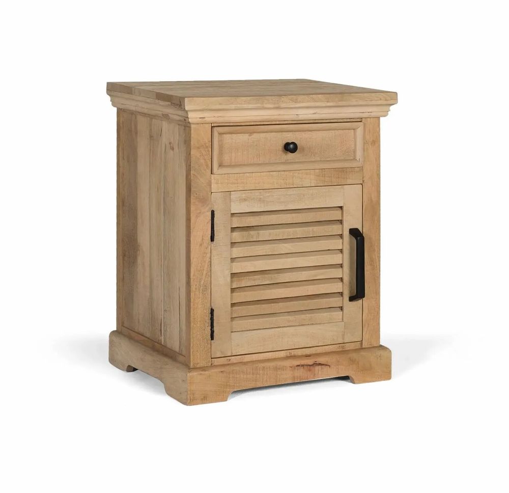 Night tables - Solid mango wood bedside table - GINER Y COLOMER