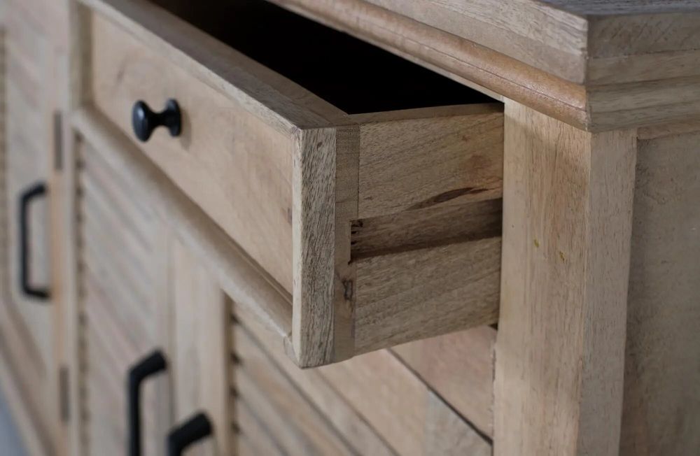 Sideboards - Sturdy sideboard, solid mango wood, authentic beauty - GINER Y COLOMER
