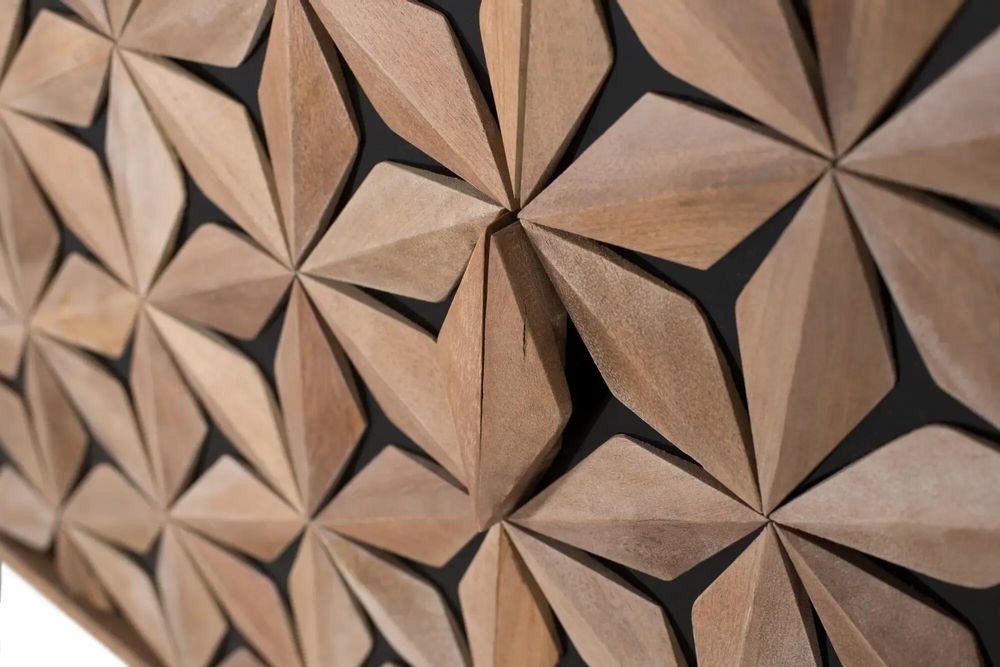 Sideboards - 4-door sideboard handmade from mango wood 177 cm - GINER Y COLOMER