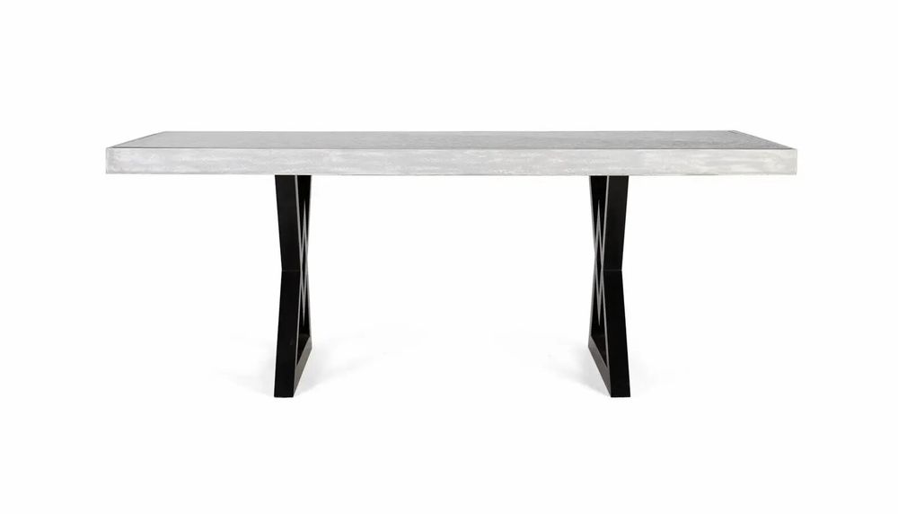 Tables Salle à Manger - Table à manger rectangulaire en bois de manguier 200 cm - GINER Y COLOMER
