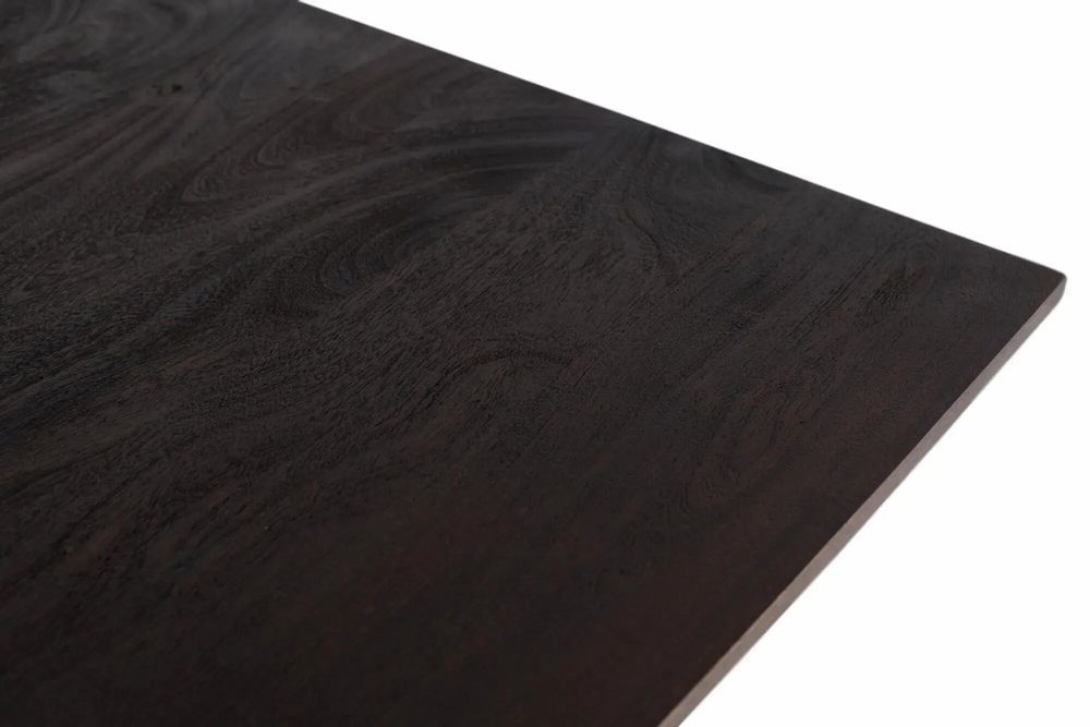 Dining Tables - Acacia wood dining table with metal legs 230 cm - GINER Y COLOMER