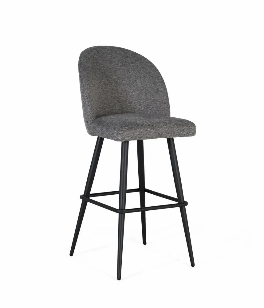 Tabourets - Lot de 2 tabourets recouverts de tissu et rembourrés - GINER Y COLOMER