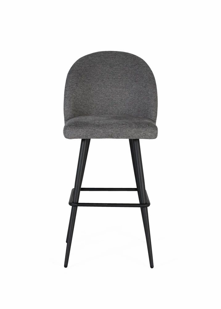 Tabourets - Lot de 2 tabourets recouverts de tissu et rembourrés - GINER Y COLOMER