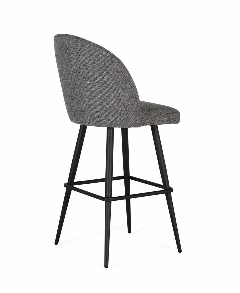 Tabourets - Lot de 2 tabourets recouverts de tissu et rembourrés - GINER Y COLOMER
