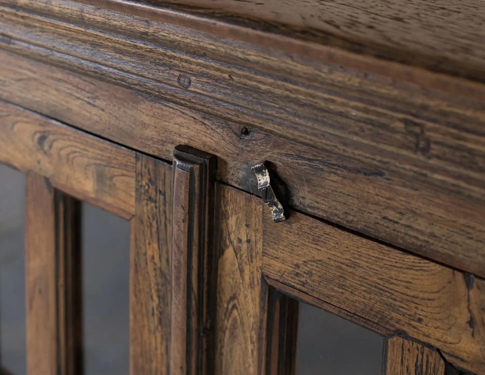 Buffets - Buffet sculpté à la main en bois de teck recyclé - GINER Y COLOMER