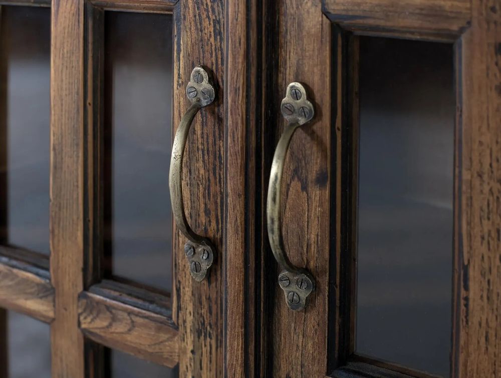 Buffets - Buffet sculpté à la main en bois de teck recyclé - GINER Y COLOMER