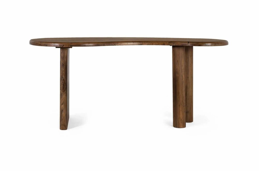 Tables Salle à Manger - Table à manger de style rustique en bois de teck - GINER Y COLOMER