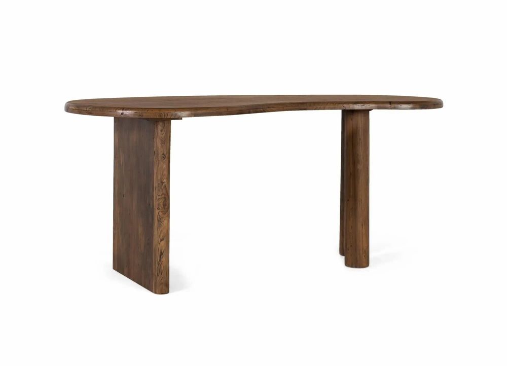 Tables Salle à Manger - Table à manger de style rustique en bois de teck - GINER Y COLOMER