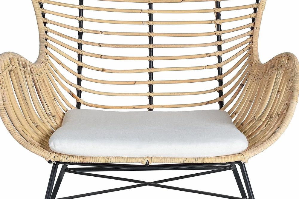 Chaises - Lot de 2 chaises en rotin et métal - GINER Y COLOMER