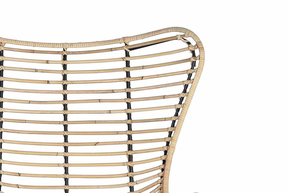 Chaises - Lot de 2 chaises en rotin et métal - GINER Y COLOMER