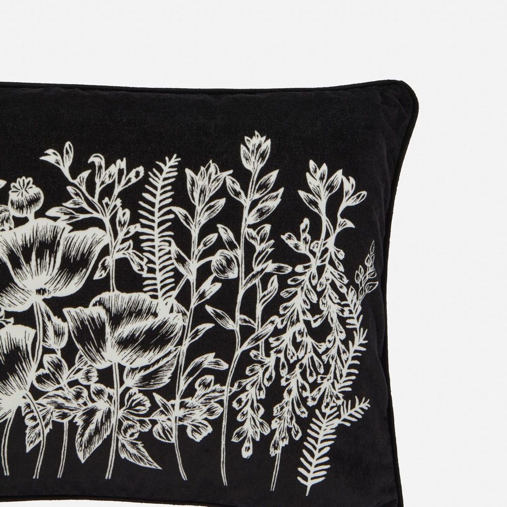 Coussins textile - Coussin en velours « Meadow » - 50 x 35 cm - SHAKU