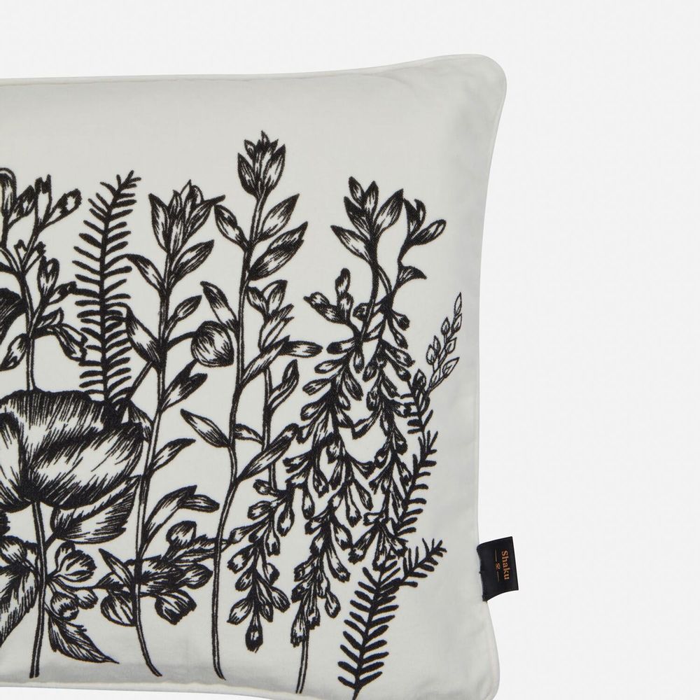 Coussins textile - Coussin en velours « Meadow » - 50 x 35 cm - SHAKU