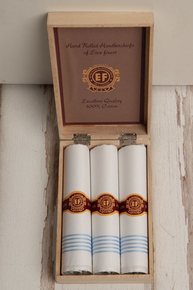 Homewear - "ETEX" men's handkerchiefs - HANDKERCHIEFS « ZOETE »