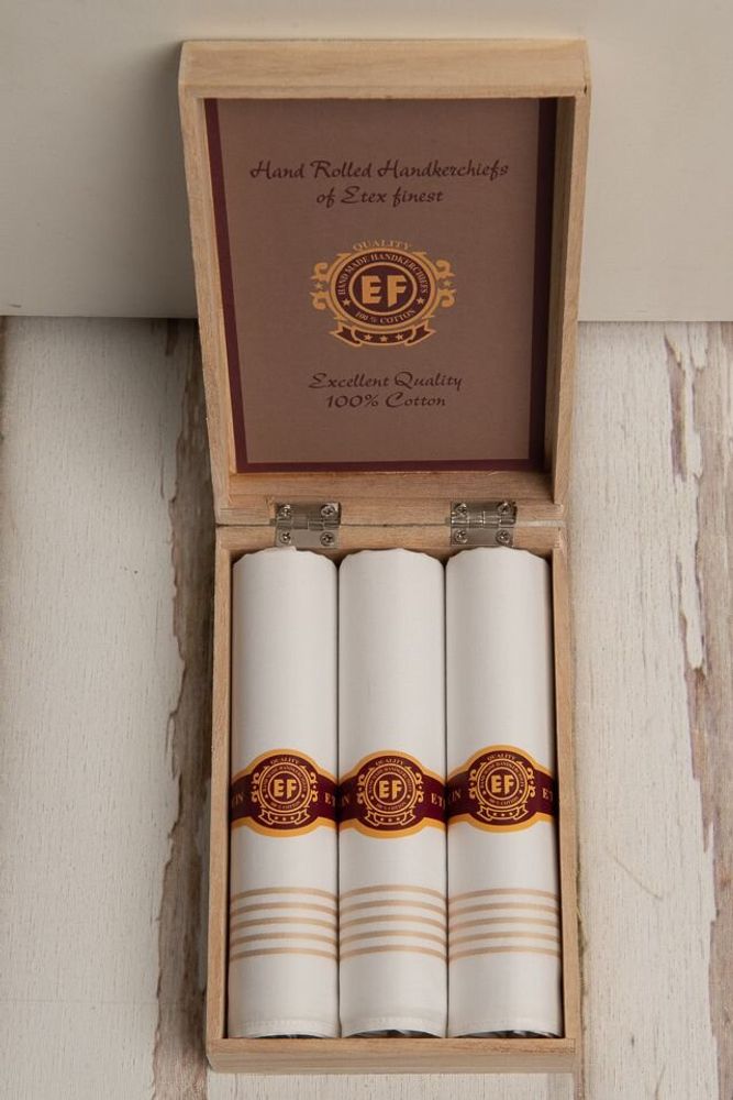 Homewear - "ETEX" men's handkerchiefs - HANDKERCHIEFS « ZOETE »