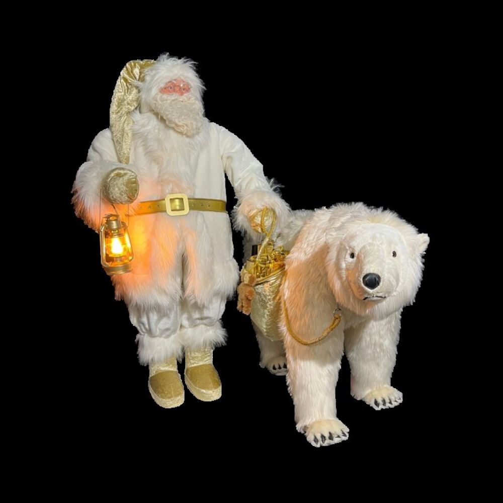 Other Christmas decorations - Santa Claus & polar bear - ANIMATE FACTORY