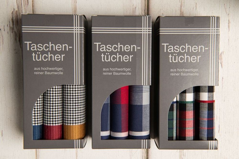 Homewear - "STUCO" men's handkerchiefs - HANDKERCHIEFS « ZOETE »