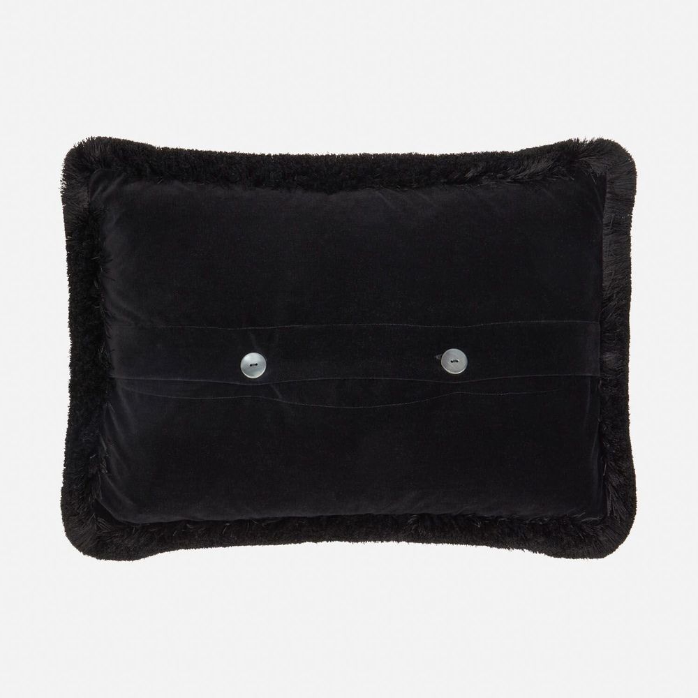 Fabric cushions - Sweet Vista” embroidered cushion, 50 x 35 cm - SHAKU