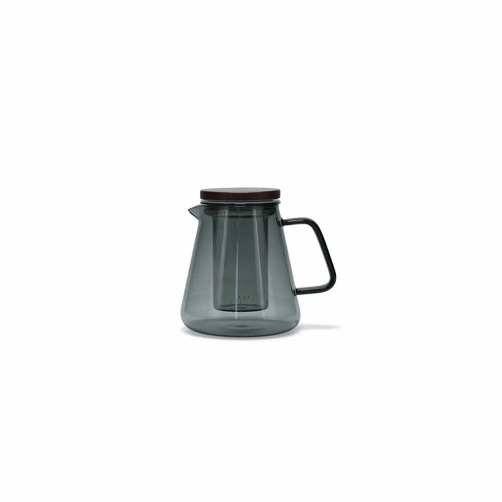 Tasses et mugs - Théière 93cl avec filtre en verre et couvercle gris Luma - S|P COLLECTION