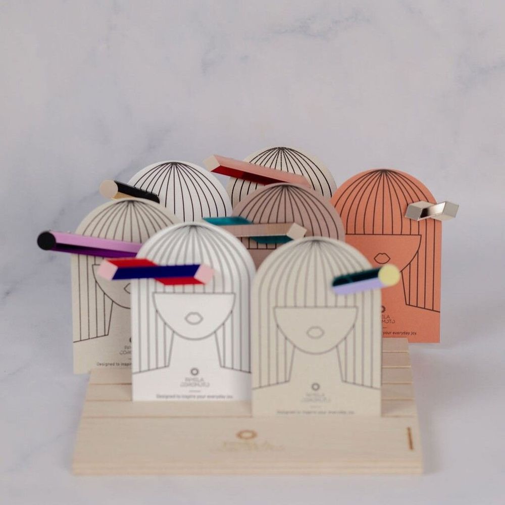 Hair accessories - PRISMA XL - Geometric Hair & Style Pin - PAMELA COROMOTO