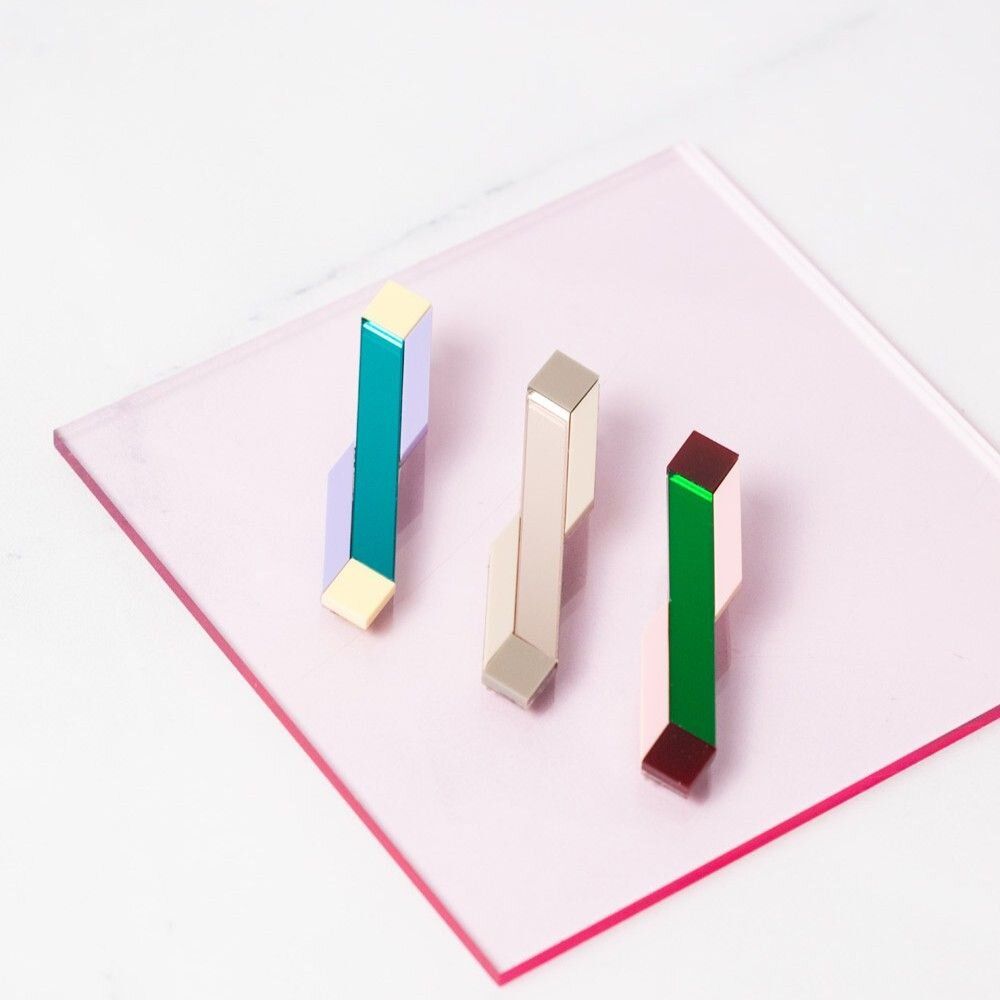 Hair accessories - PRISMA XL - Geometric Hair & Style Pin - PAMELA COROMOTO