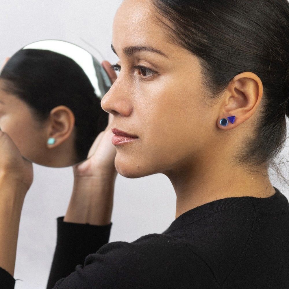 Children's apparel - Basic Mini / Best-Selling Set of 5 Upcycled Earrings - PAMELA COROMOTO