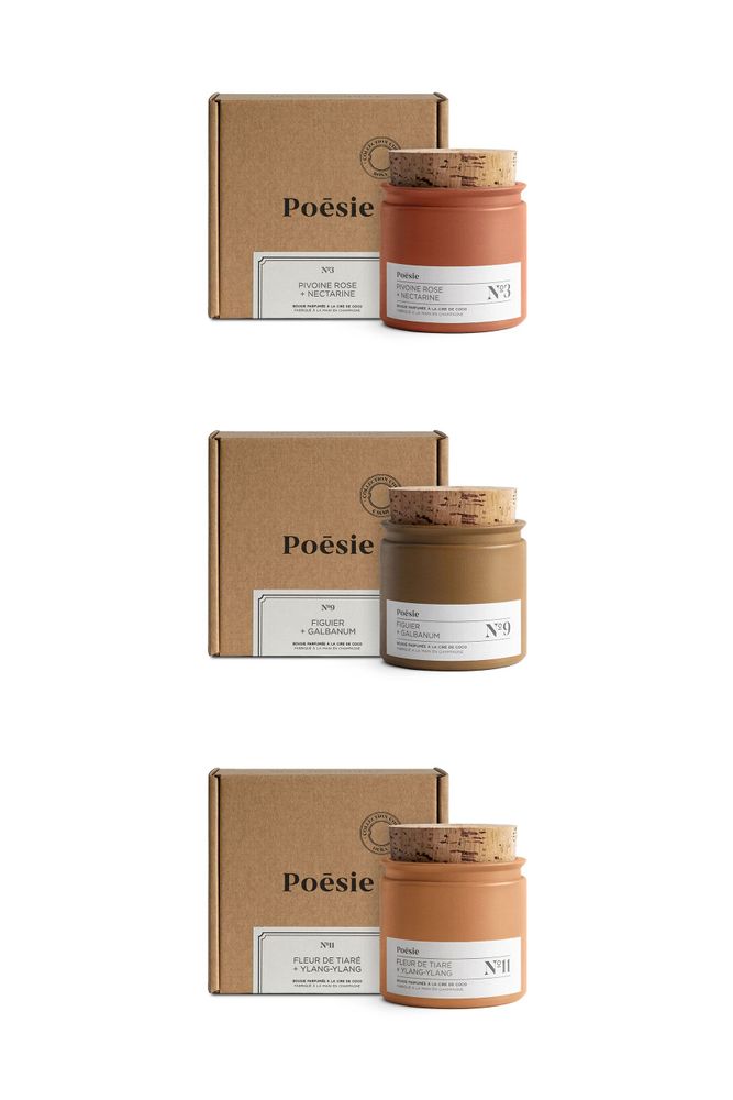 Bougies - Bougie — Collection Classique | Terracotta & Colors - WITH POESIE