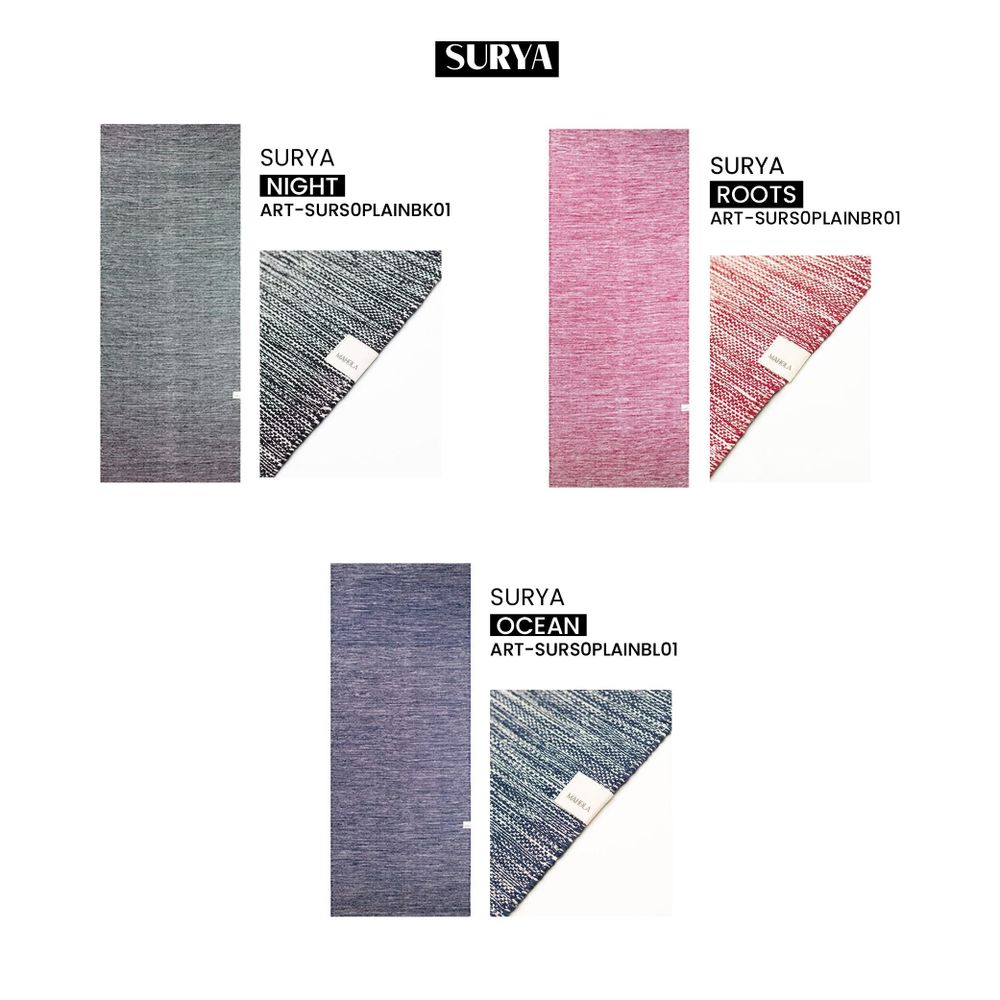 Contemporary carpets - SURYA, sustainability and tradition - MAHOLA YOGA