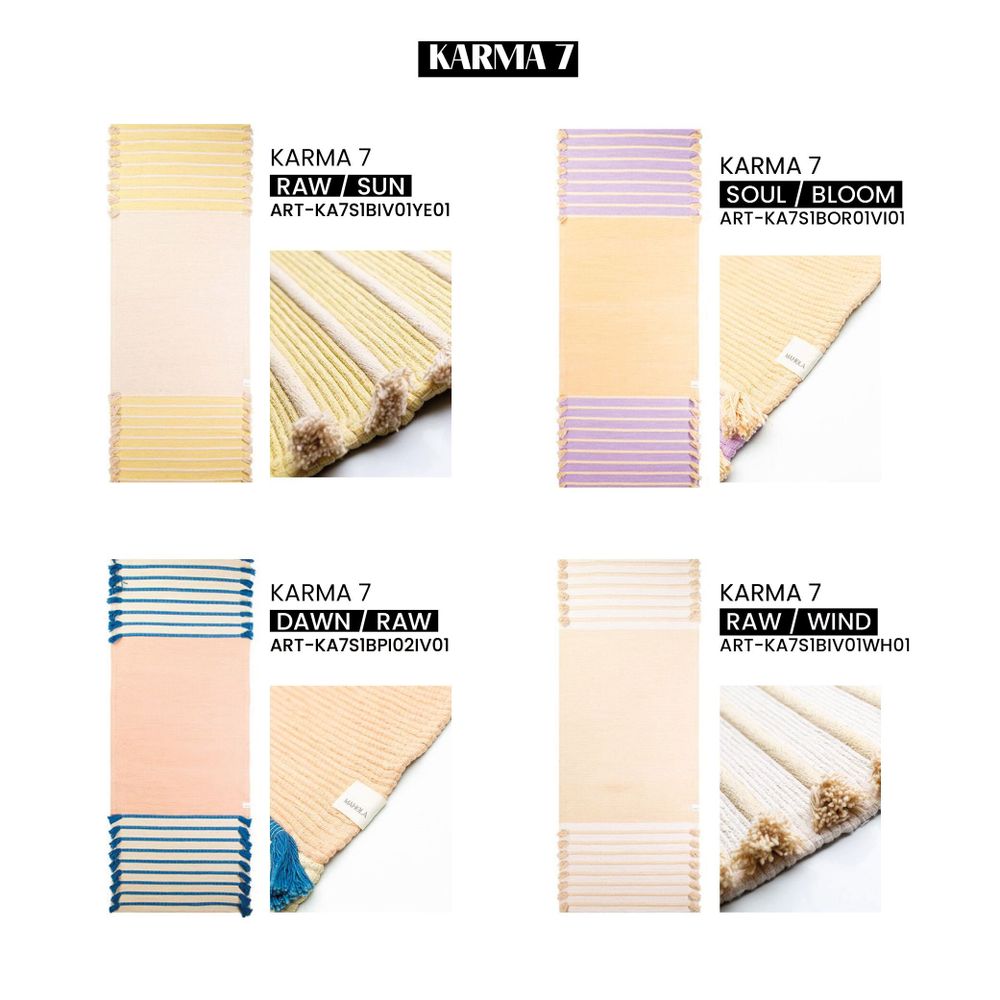 Contemporary carpets - KARMA7, THE AYURVEDIC YOGA MAT - MAHOLA YOGA